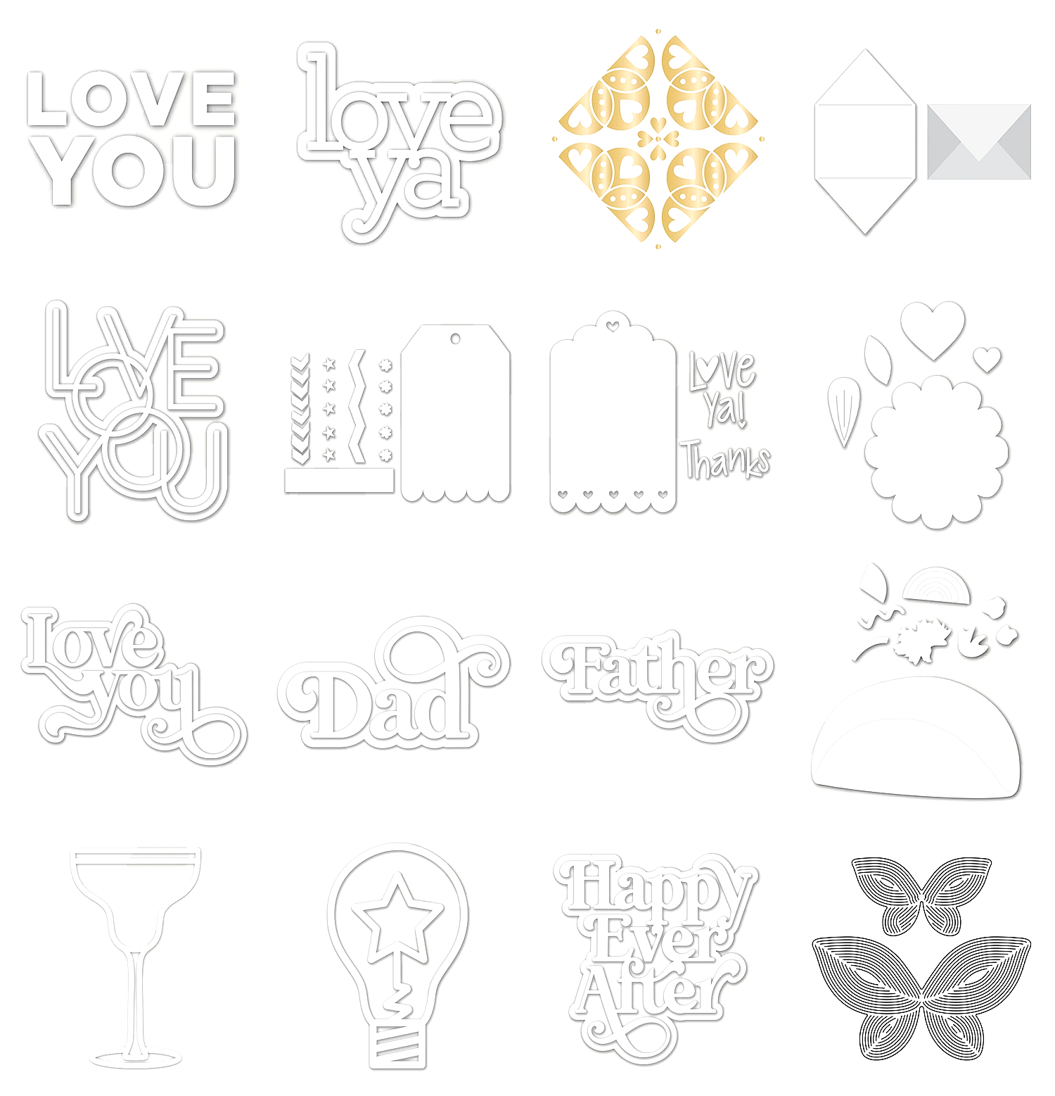 Candle Making Guide - Valentine's Day Love You Dad Words