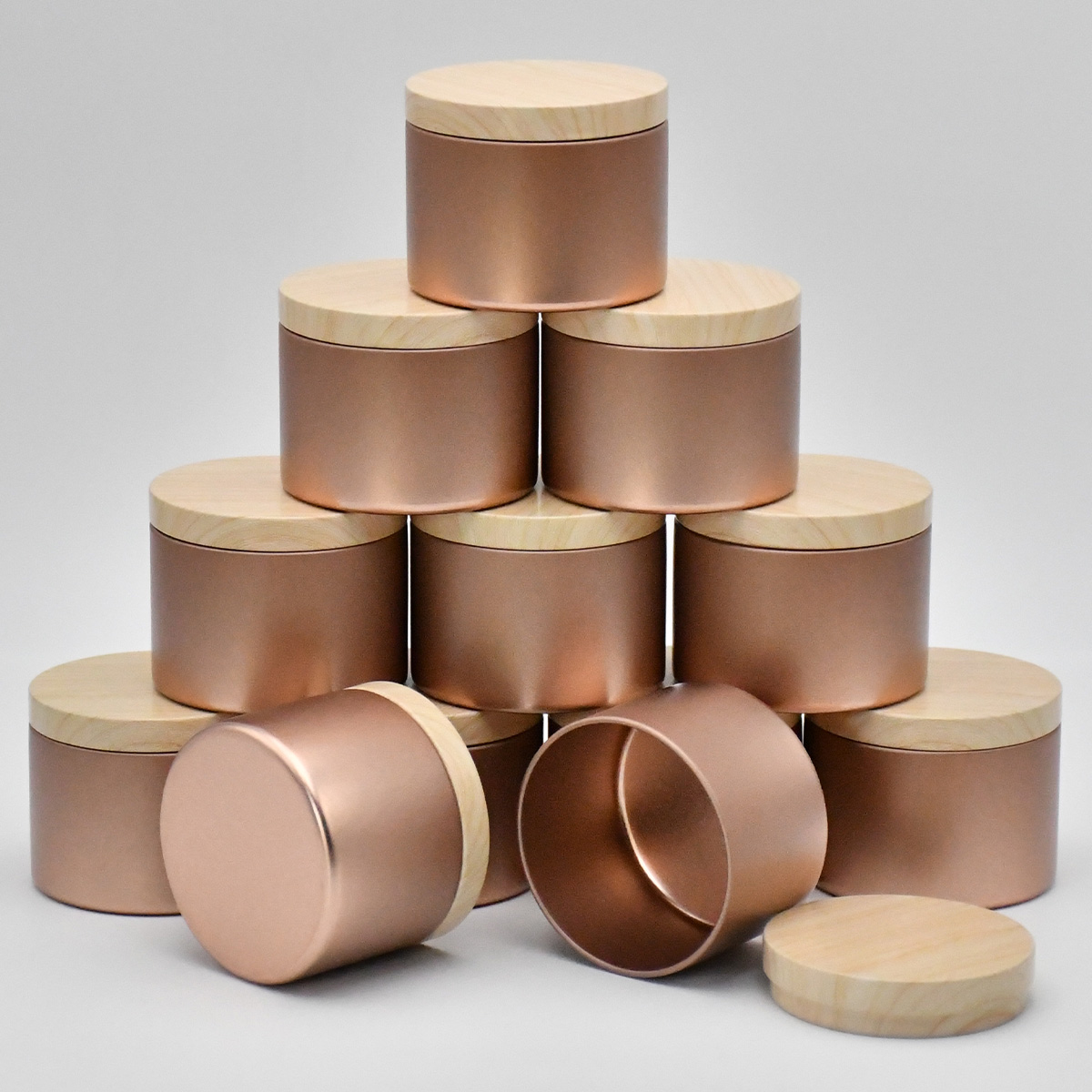 Candle Making Jars Wholesale - 4oz/8oz 12pcs Candle Tins, Candle Containers
