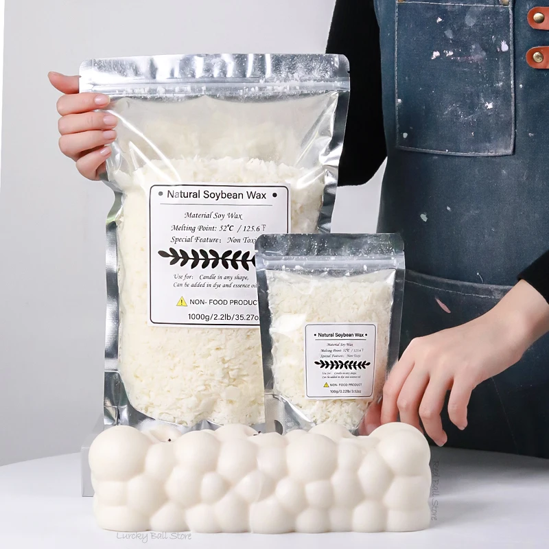 1000g 500g 250g 100g Natural S – обзор и цена Candle Making Kits