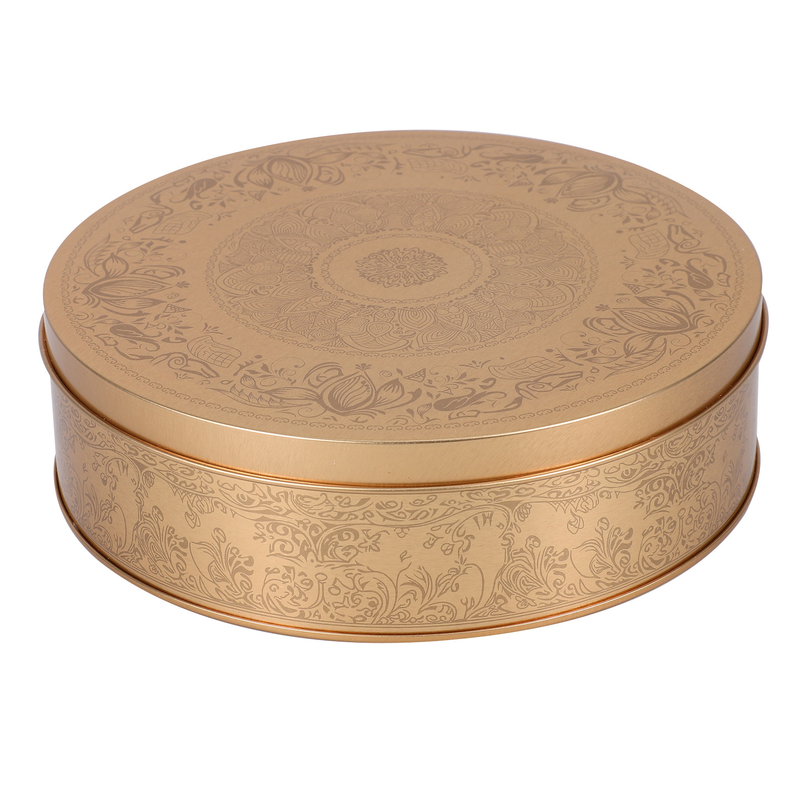 Round Tinplate Candy Box Cooki – обзор и цена Tin Container Lid
