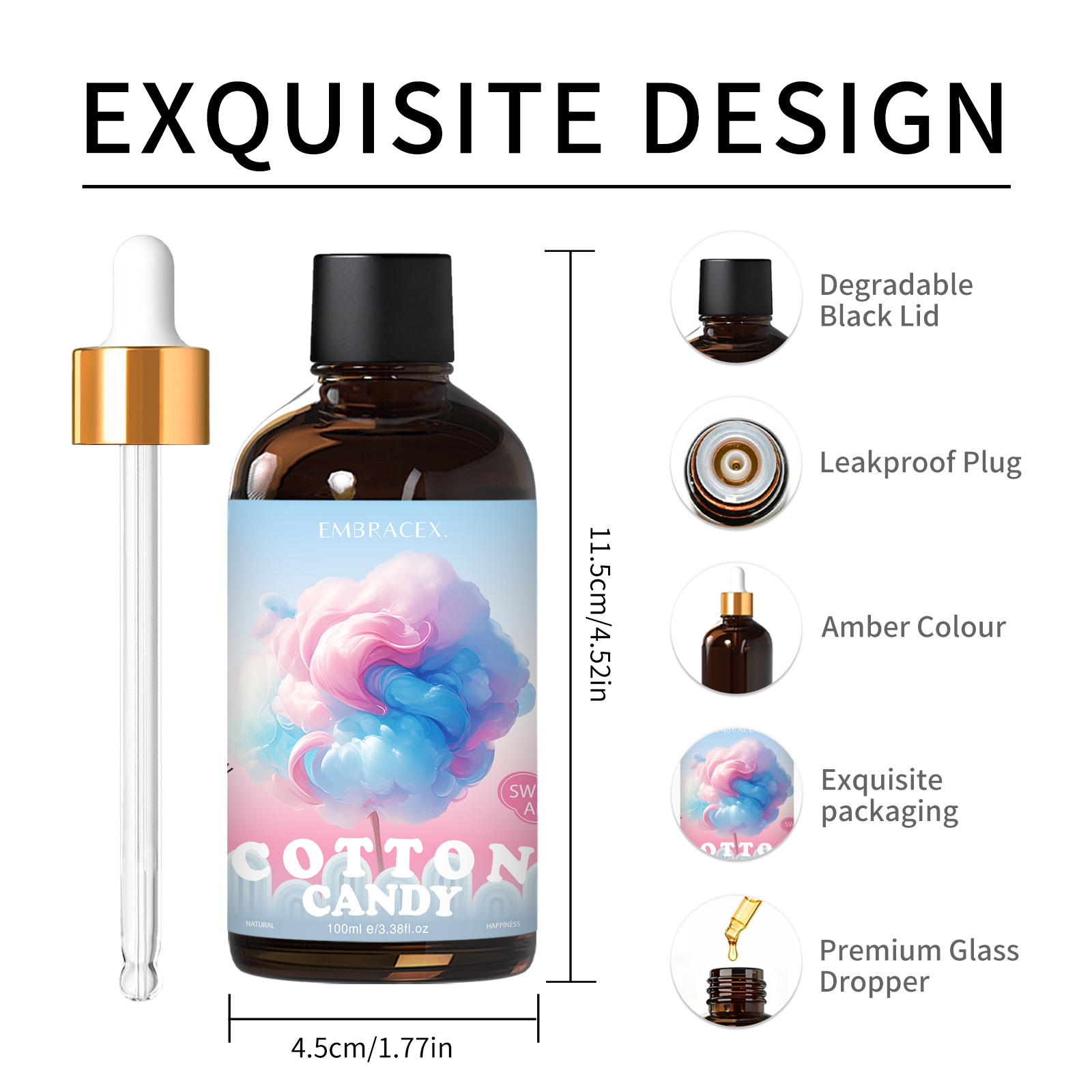 100ml Cotton Candy Essential O – обзор и цена Candle Making Scents