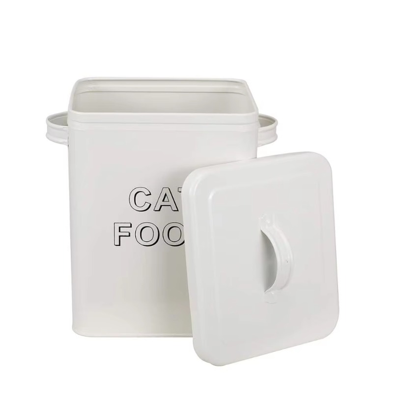 Pet Dog Treat and Food Storage – обзор и цена Tin Container Lid