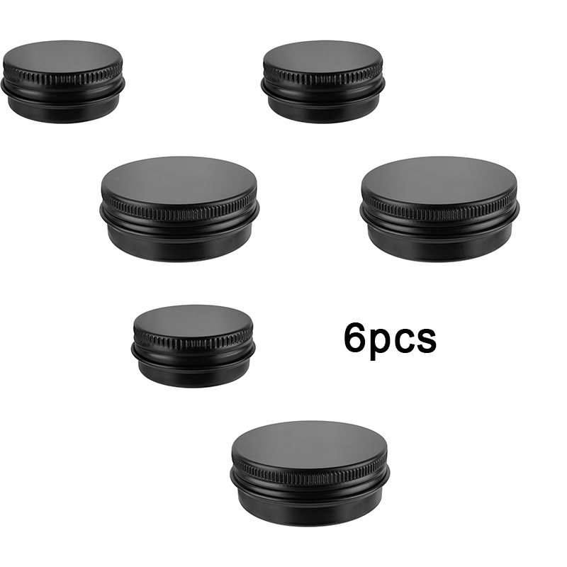 6pcs Aluminum Tin Cans with Sc – обзор и цена Tin Container Lid