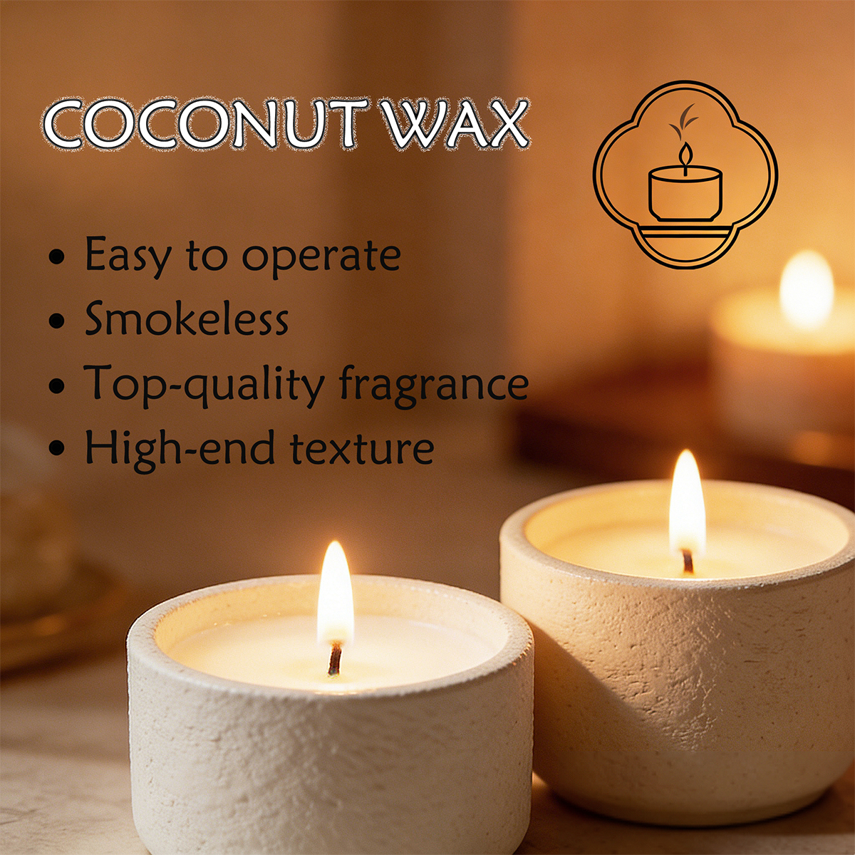 1Lb/453g Natural Coconut Wax D – обзор и цена Candle Making Scents