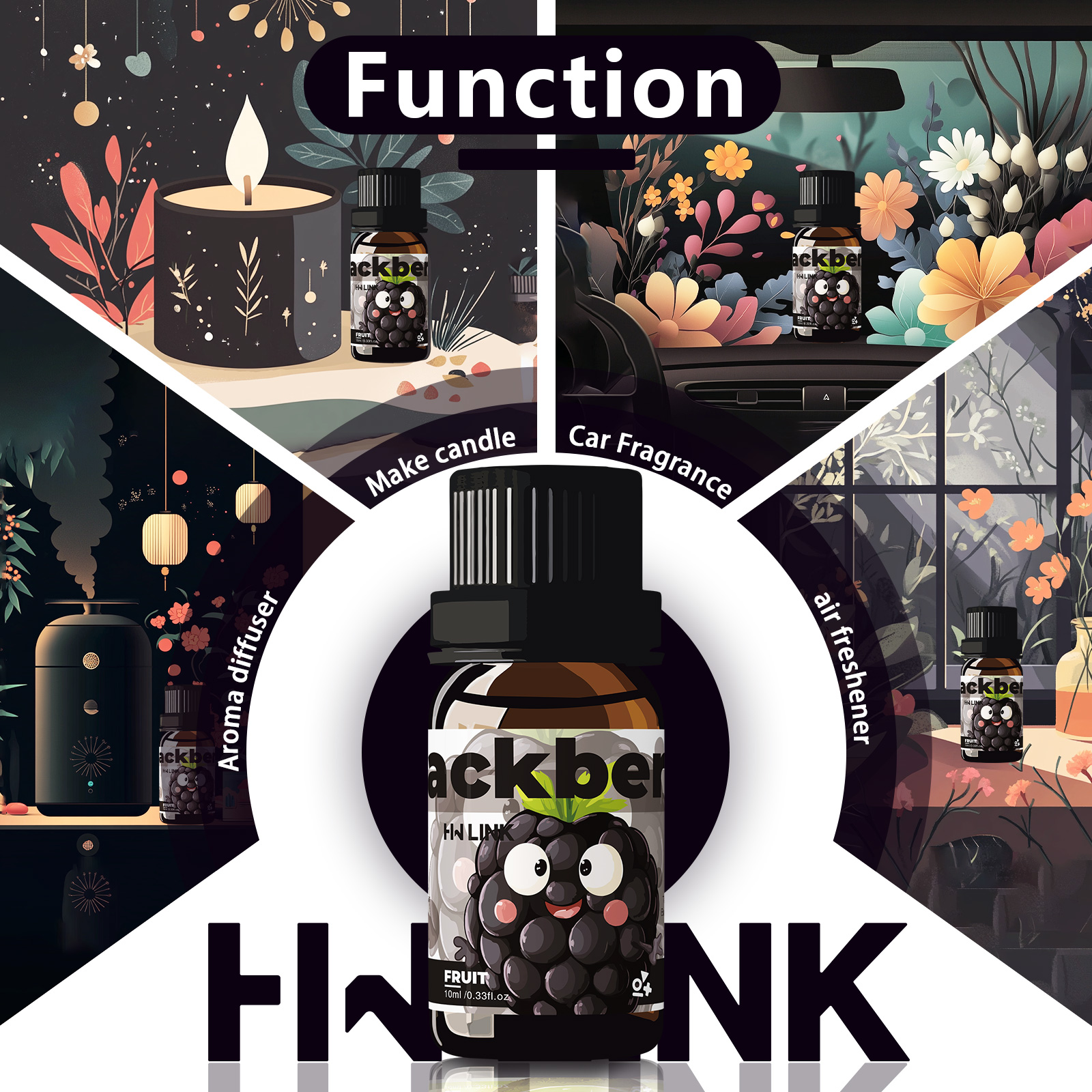 Blackberry Essential Oil Black – обзор и цена Candle Making Scents