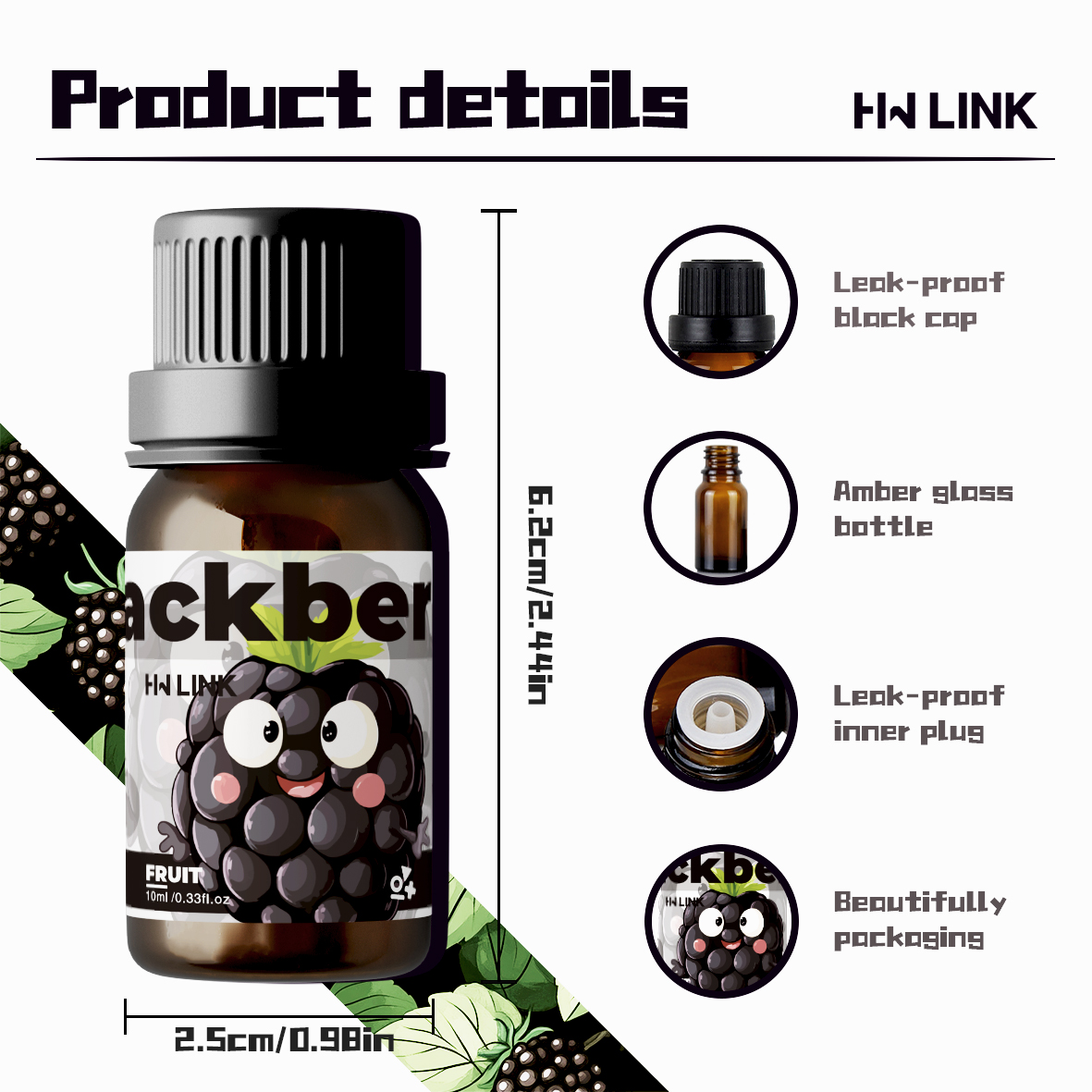 Blackberry Essential Oil Black – обзор и цена Candle Making Scents