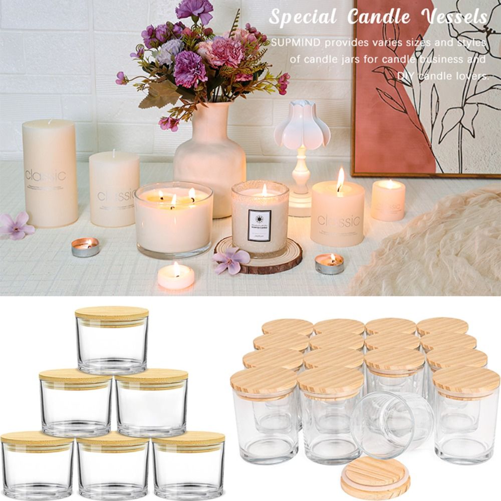 Clear Glass Candle Jars Transp – обзор и цена Candle Making Jars Wholesale