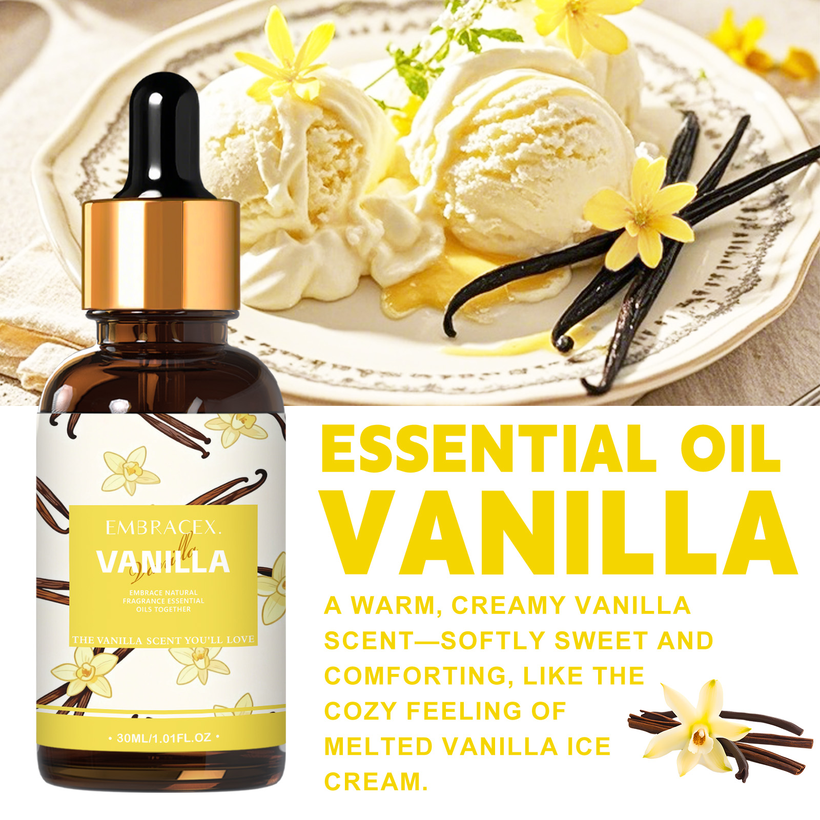 30ml Vanilla Essential Oil Per – обзор и цена Candle Making Scents