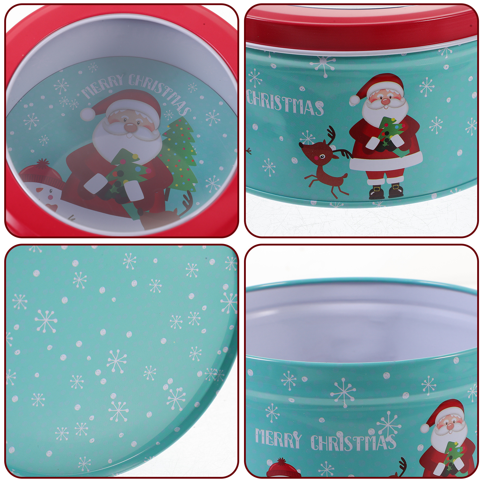 Christmas Candy Box Heavy Duty – обзор и цена Tin Container Lid