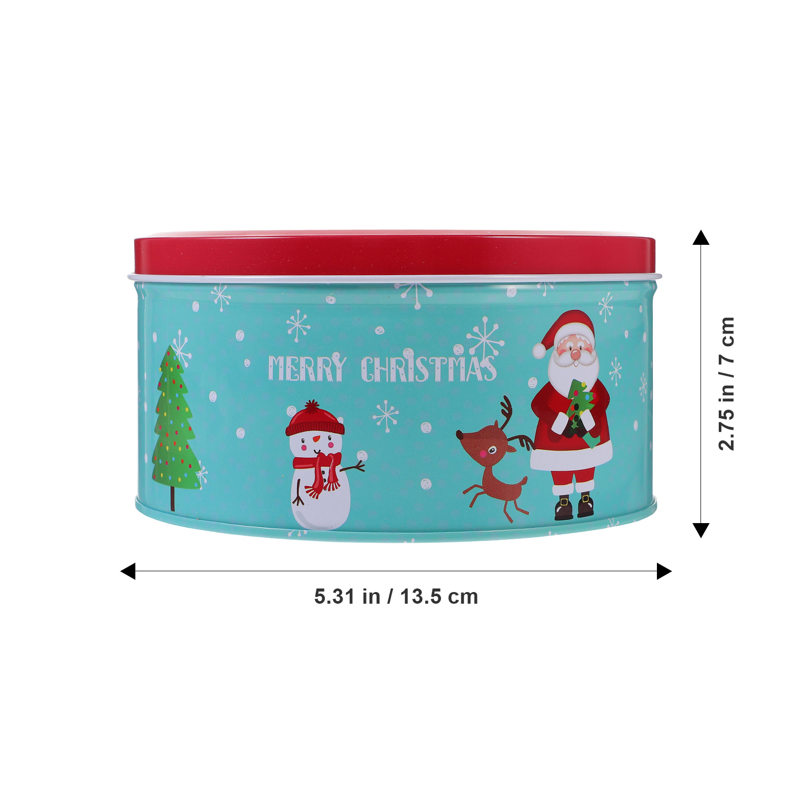 Christmas Candy Box Heavy Duty – обзор и цена Tin Container Lid