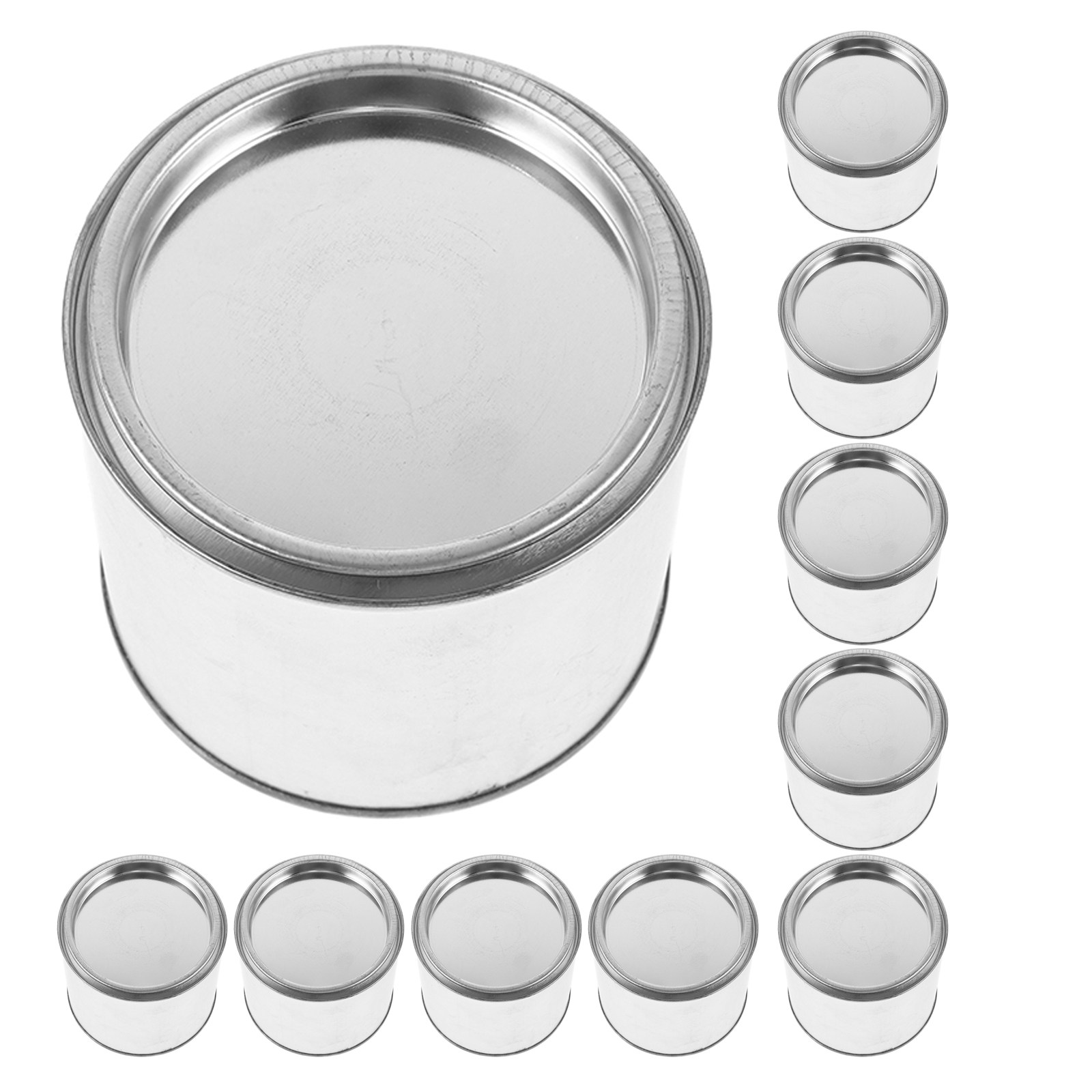 10Pcs Round Paint Cans Empty M – обзор и цена Tin Container Lid