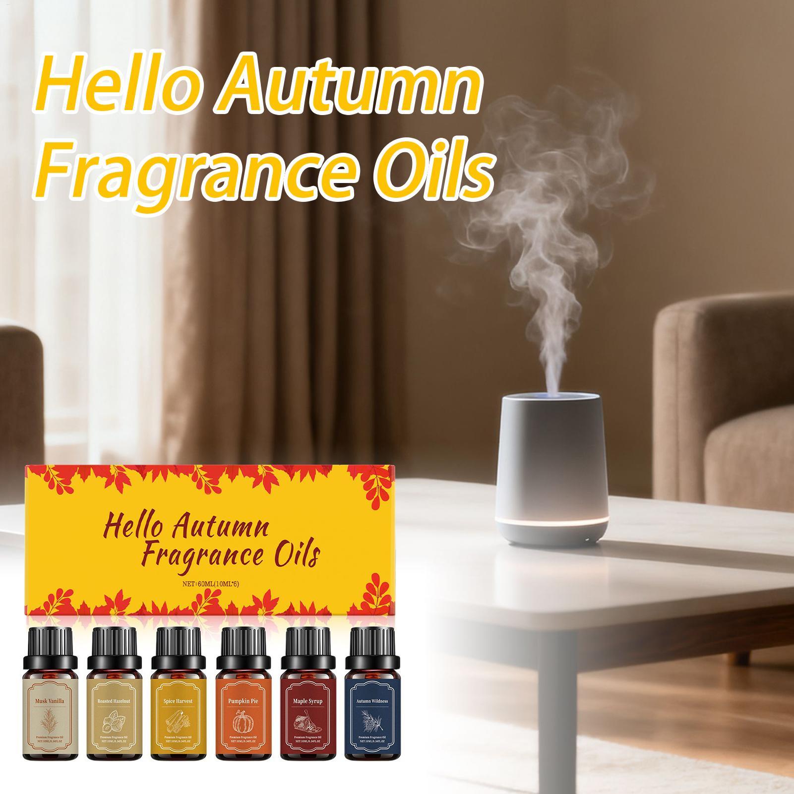 6pcs Fall Scented Diffuser Oil – обзор и цена Candle Making Scents
