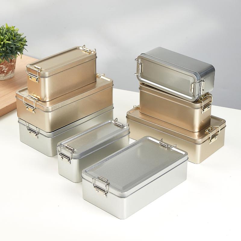 1/3Pcs Rectangular Tinplate Co – обзор и цена Tin Container Lid