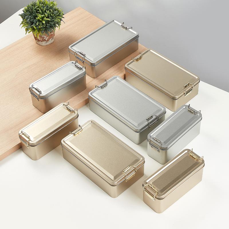 1/3Pcs Rectangular Tinplate Co – обзор и цена Tin Container Lid