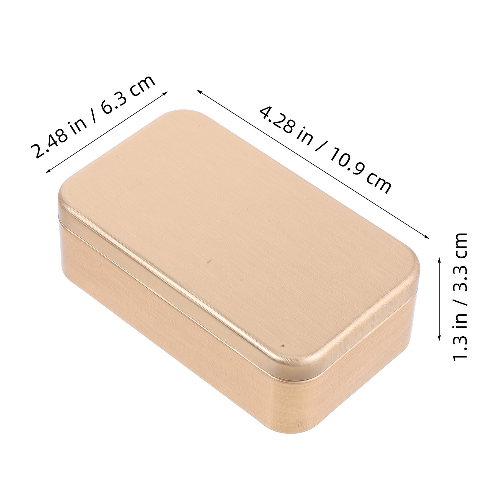 5Pcs Small Rectangular Tin Box – обзор и цена Tin Container Lid