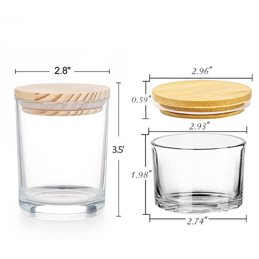 Clear Glass Candle Jars Small  – обзор и цена Candle Making Jars Wholesale