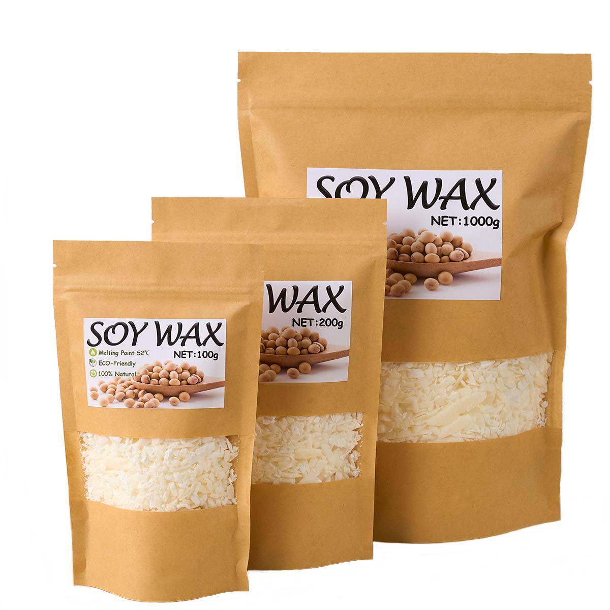 1 Pounds Pure White Soy Wax Fo – обзор и цена Candle Making Kits