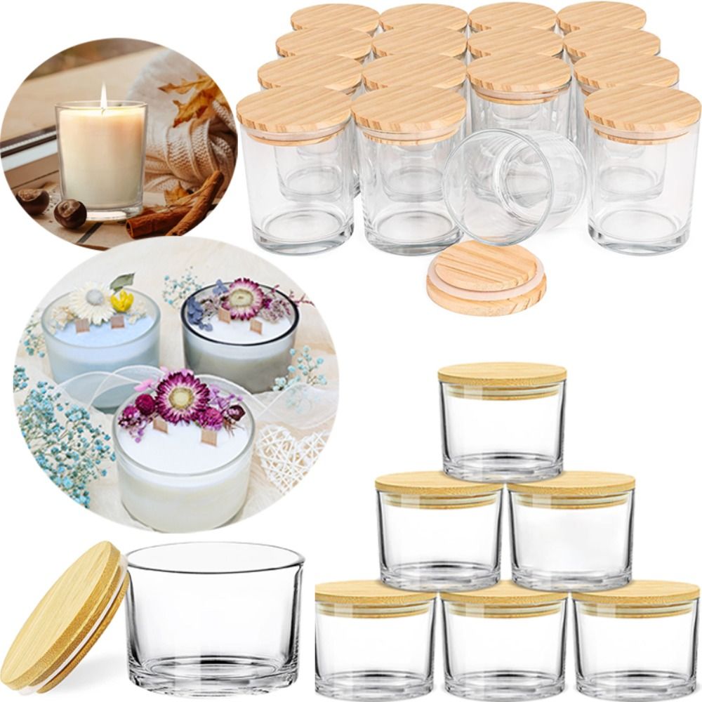 New Clear Glass Candle Jars Tr – обзор и цена Candle Making Jars Wholesale