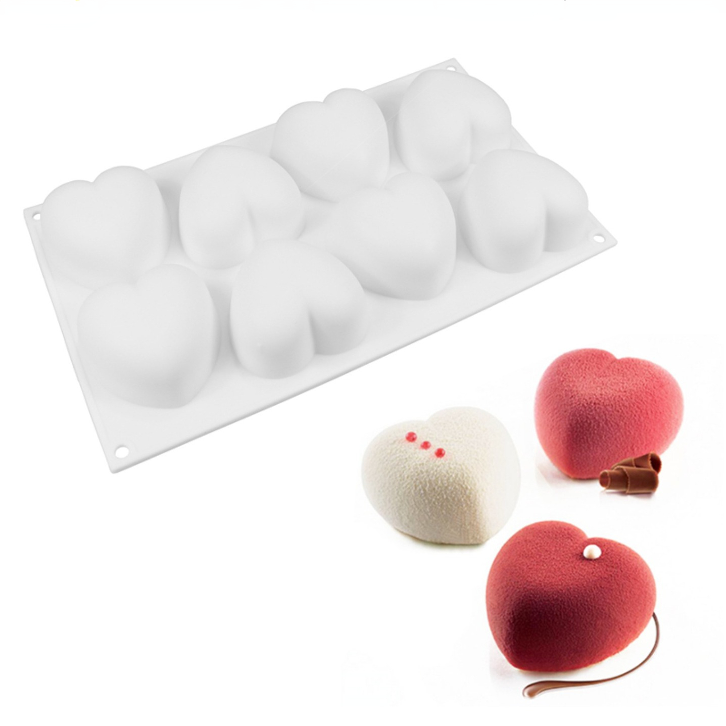 Love Heart Silicone Soap Mold  – обзор и цена Candle Making Kits