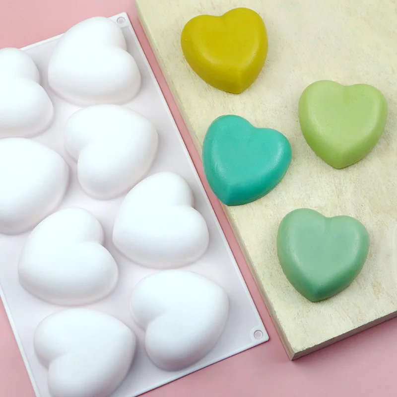 Love Heart Silicone Soap Mold  – обзор и цена Candle Making Kits