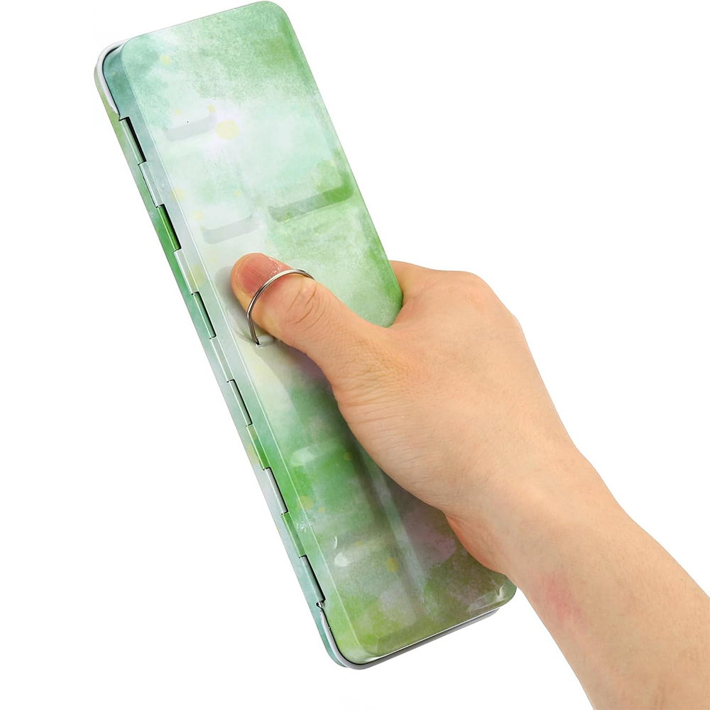Empty Watercolor Palette, Meta – обзор и цена Tin Container Lid