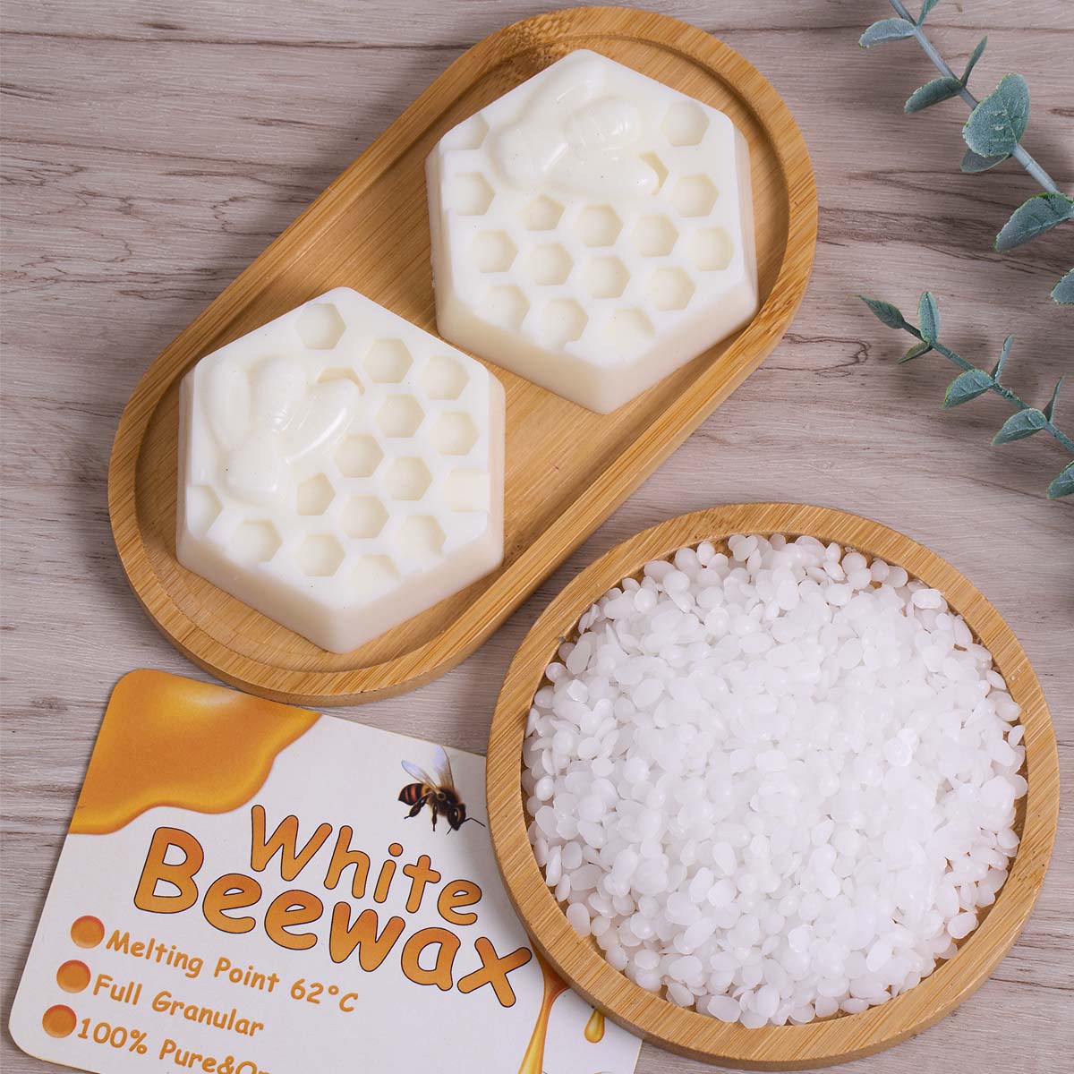 White Beeswax Pure Natural Gra – обзор и цена Candle Making Scents