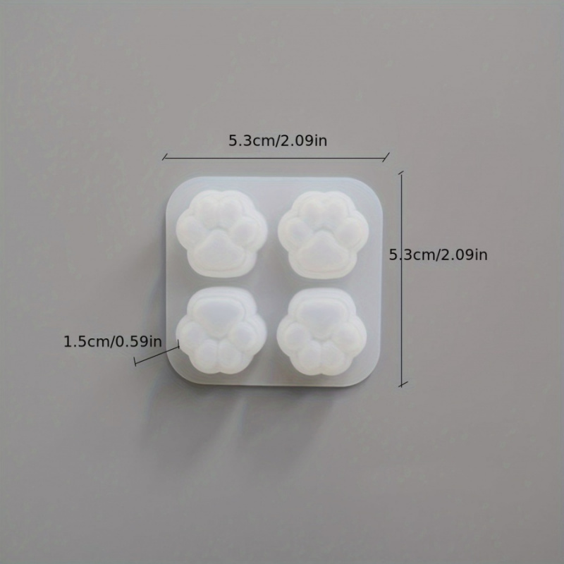 1Cat Paw Pattern Silicone Mold – обзор и цена Candle Making Kits