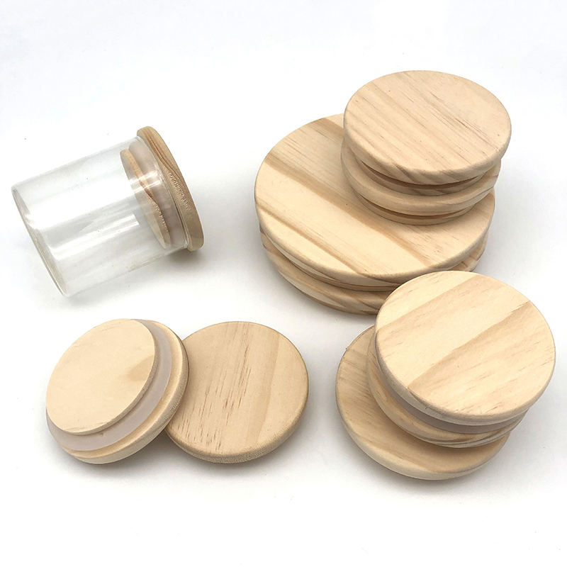 Wooden Lids Silica Gel Circle  – обзор и цена Candle Making Jars Wholesale