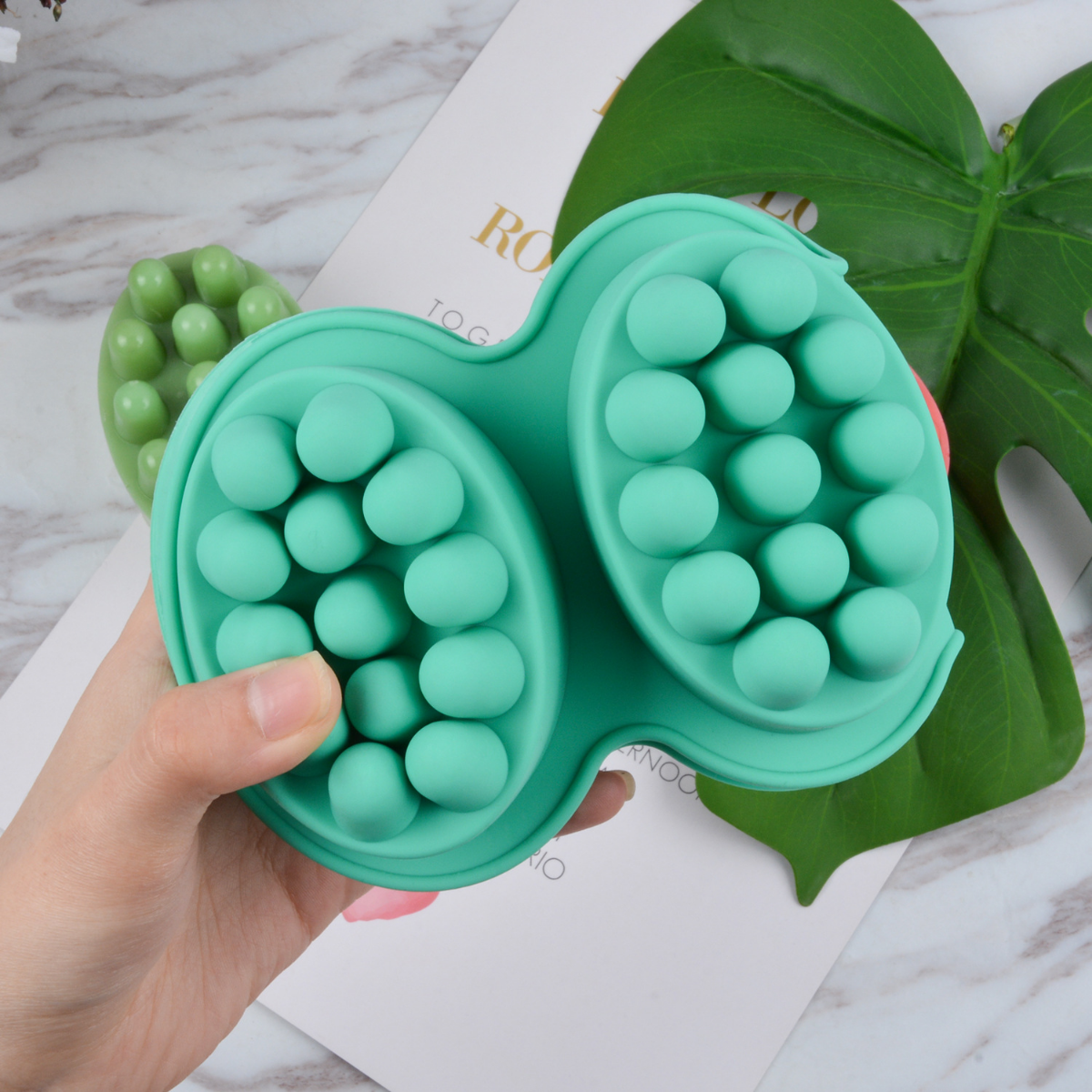 4 Hole Oval Massage Soap Silic – обзор и цена Candle Making Kits