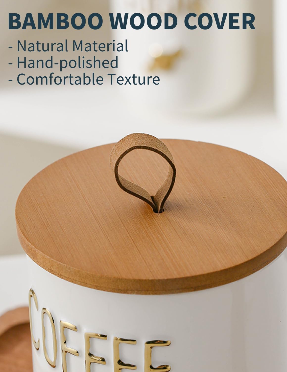 Ceramics Tea Canisters with Ai – обзор и цена Tin Container Lid