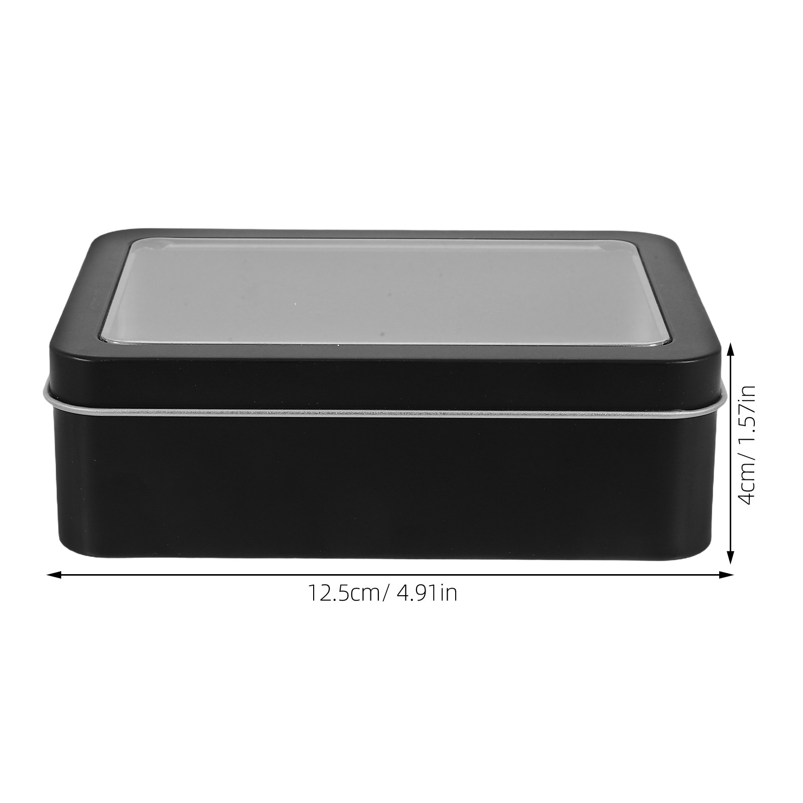 4Pcs Tinplate Cookie Box with  – обзор и цена Tin Container Lid